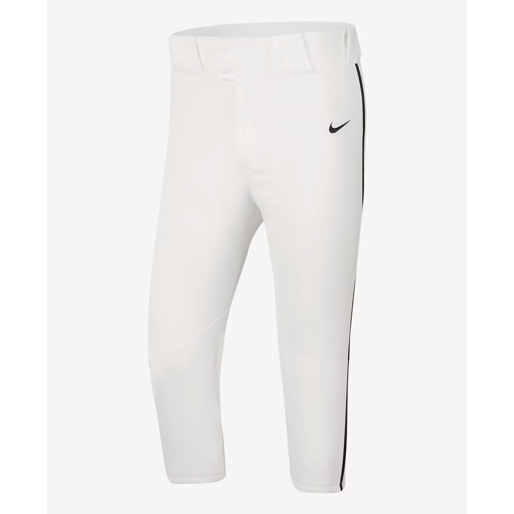 Nike Vapor select White with Black Stripe baseball pants Men’s small
